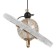 Bayerlux “Sanora” lamp 14W LED black and gold 20x25cm