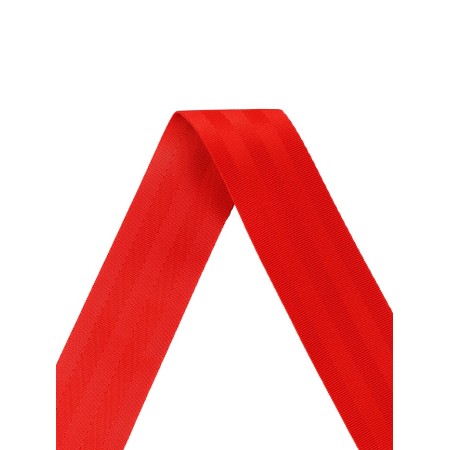 Nylon tape, belt 4.8 cm × 3 m, red-3