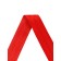 Nylon tape, belt 4.8 cm × 3 m, red