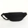 Waist bag, 33*9*14 cm, lightning department, 3 n/pocket, black