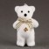 A toy of foam "Bears" with a bow, 12 cm