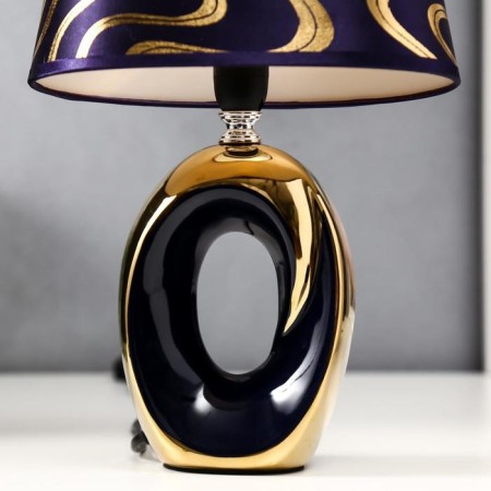 Table lamp 36652/1 E14 40W Violet-golden H32.5 cm Risalux-4