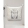 Organizer in a bath on suction cups "Holy Love", for storing toys and trifles, size 33x39 cm