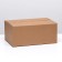 The box is folding, brown, 35 x 23.5 x 15 cm