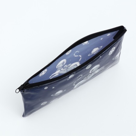 Lightning cosmetic bag, blue color-2