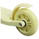 Baby scooter Graffiti Baby 24, Pu Pu 120/10 mm, yellow color