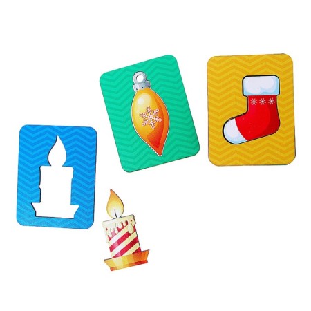 Developing game according to the method "Segen's boards. Christmas on the nose "