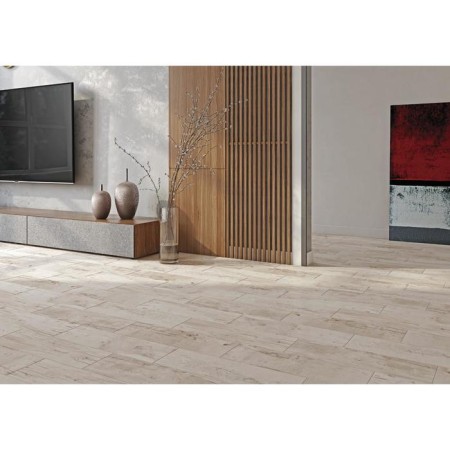 Harbourwood porcelain tiles are lightweight 18.5x59.8 (in packaging 0.99 sq.m)