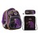 Frame backpack 35 x 28 x 15 cm, Across, filling: bag, pencil case, keychain, purple