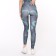 Female leggings, black color/thunder, size 44 (s)