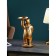 Steam for the little things "Bear", polystone, 45 cm, color gold