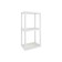 The wall -mounted series Gold, 300*200*600, white oak, m/k white chipboard