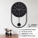 Watching clock, interior "classics", silent, D-50 cm, with a pendulum