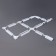 Flexible Connector for the Elektrostandard, Track Rail Wh Surface, 280x34x20 mm, white color