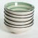A set of deep plates of Elrington “Airgraph. Pistachio breeze ", 18 cm, 750 ml, 6 pcs