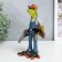 Souvenir Polystone Lak "Frog - Plick with tools" 16.8x7x10.5 cm
