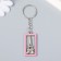 Trick Metal "Eiffel Tower in Color frame" MIX 3.5x2 cm