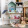 Duke Paramo Doll Wooden "Madelin Avenue", four -story, with furniture