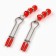 BDSM Assessoir Okpoki, sticks of steam with beads, metal, plastic, red