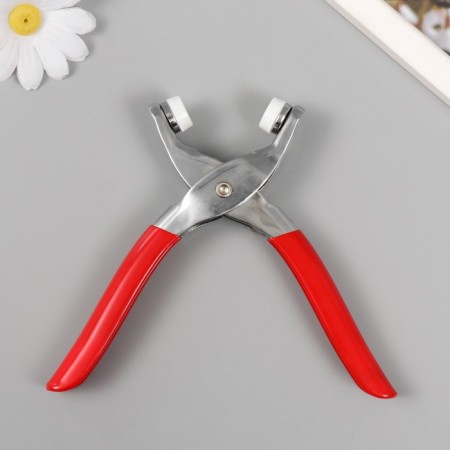 Tool for installation of eyelets 14.5x5 cm + eyelets 50 pcs 9.5 mm + box 9.7x17x2.1 cm-1