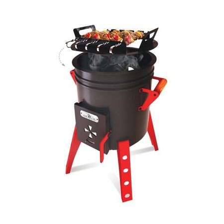 Camal oven for a cauldron, 37.5 x 37.5 x 61 cm