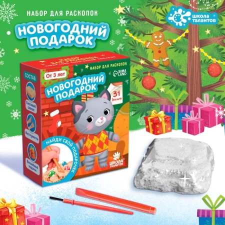 Set for excavations "New Year's gift"