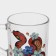 New Year's glass tea mug "Flowers and snakes", 200 ml, mix