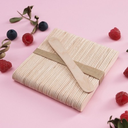A set of wooden sticks, 11.4 × 1-1.3 cm, 50 pcs-2
