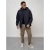 Sports male jacket, size 48, dark blue color