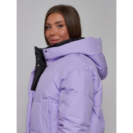 Winter jacket, size 42, purple color-13