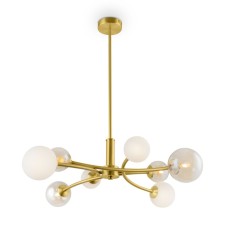 Caustra Freya Fr5116PL-08BS Bethany, 690x690x720 mm, G9, 8x28W, brass color