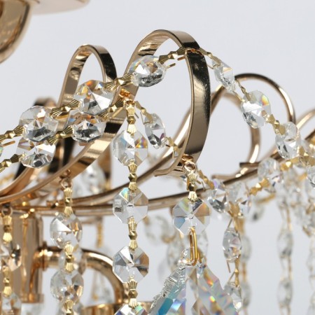 Люстра «Бриз», размер 45x40x45 см, 240Вт 4xE27 IP 20-9