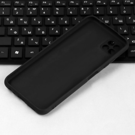 TFN case for Samsung A22, silicone, black-2