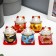 Souvenir Cat Ceramics "Mani-Neko" h = 4.5 cm (set 5 pcs)