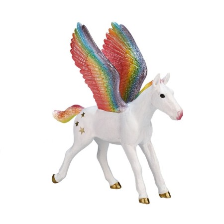 Figure Konik "Rainbow Pegasus, Foal"-4