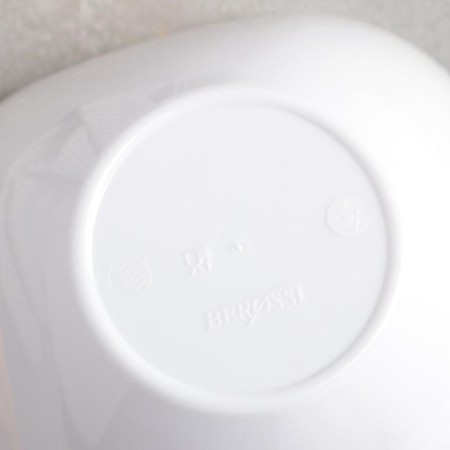 Rondo salad bowl, 1 l, snow-white color-3