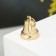 Valdai bell No. 2, polished, with an ear, d = 35 mm