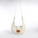 Female bag Textura, small size, milk color