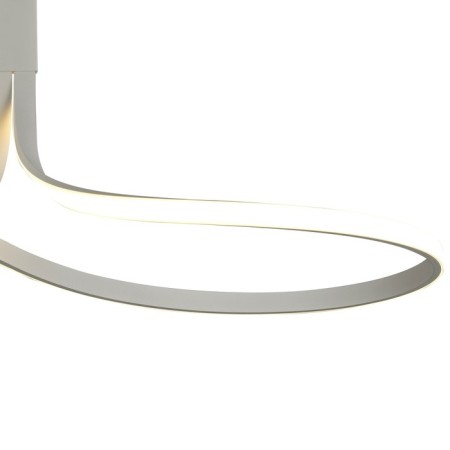 Suspended chandelier Mantra Nur, LED, 3200LM, 2800K, 855x290x650 mm, white color-2