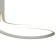 Suspended chandelier Mantra Nur, LED, 3200LM, 2800K, 855x290x650 mm, white color