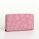 Women's wallet with lightning, pink color