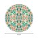 The tablecloth “Ethnic pattern with flowers”, round, Saten, d = 150 cm