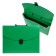 A4 Calligrata Portfli folder, 1 department, 700 μm, up to 300 sheets, green