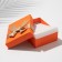 Gift box for the set "Contrast" 7 × 9, Orange color