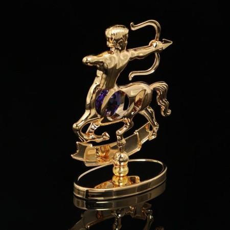 Souvenir Zodiac Sagittarius Sagittarius, 9.5 × 4 × 6.5 cm, with a crystal-3