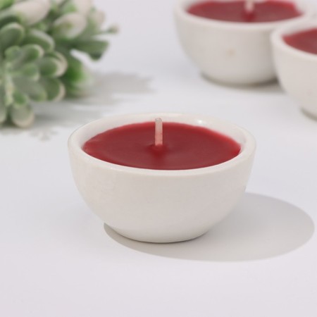 Set of candles of aromatic "cherry", 24 pcs, 5x2.8 cm-2