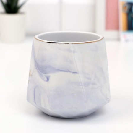 Ceramic “Queen” mug, 350 ml, gray color-2