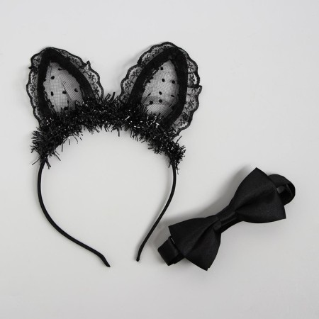 Carnival set "Pussy", butterfly, ears-3