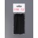 Micro -shoes for extensing and laminating eyelashes, set - 50 pcs, 9.5 cm, black color