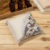 Pillow with filler "Crimean rose", 25x25 cm, mix